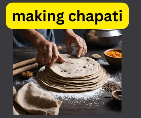 This image is for making chapati of black wheat.